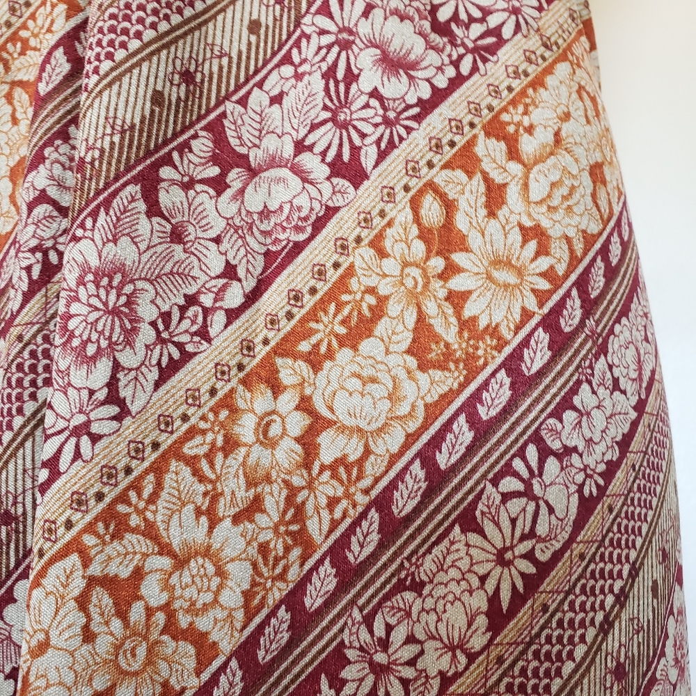 VTG 70s Halter Maxi Dress - Picture 4 of 8